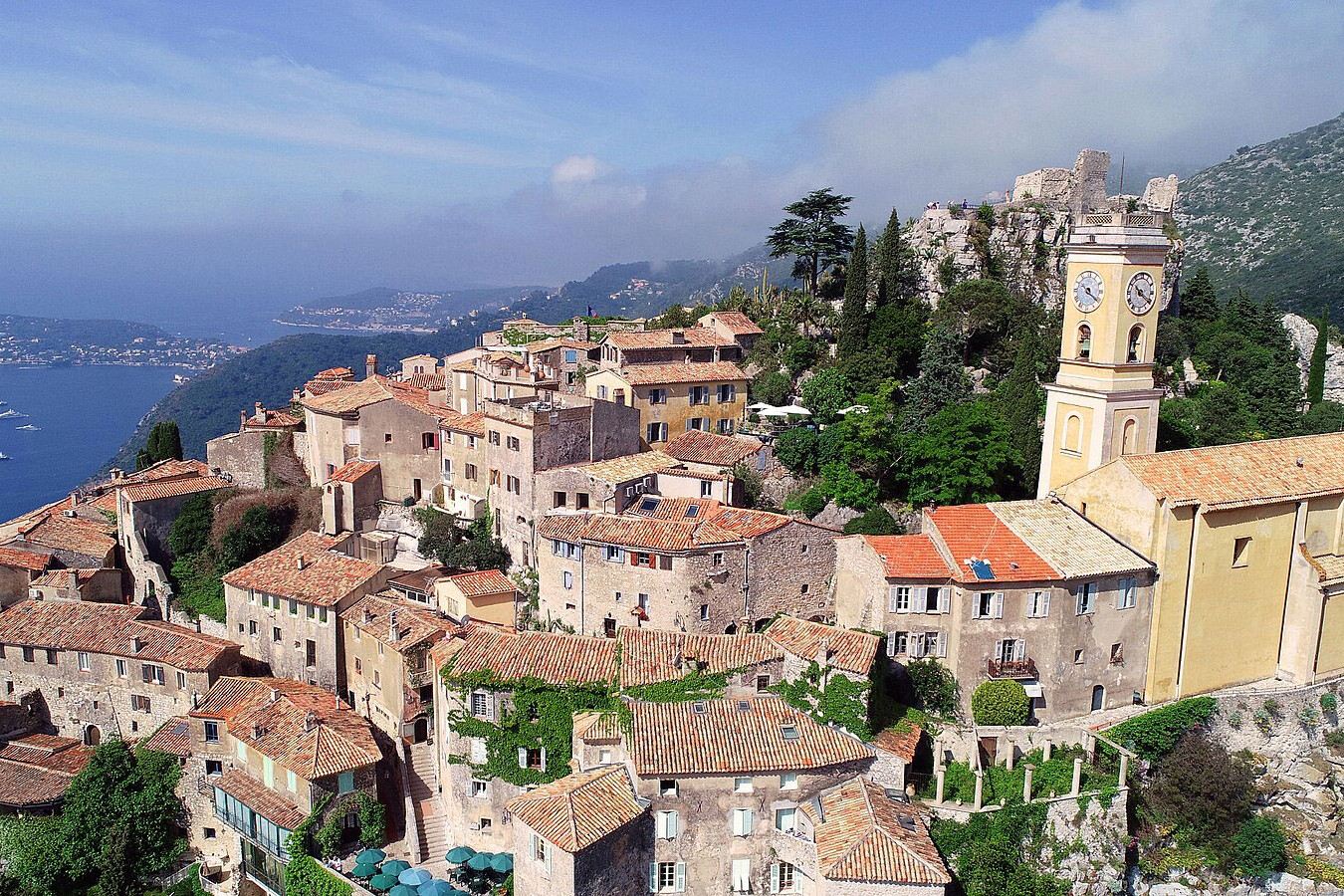 eze village circuit touristique villages côte d'azur