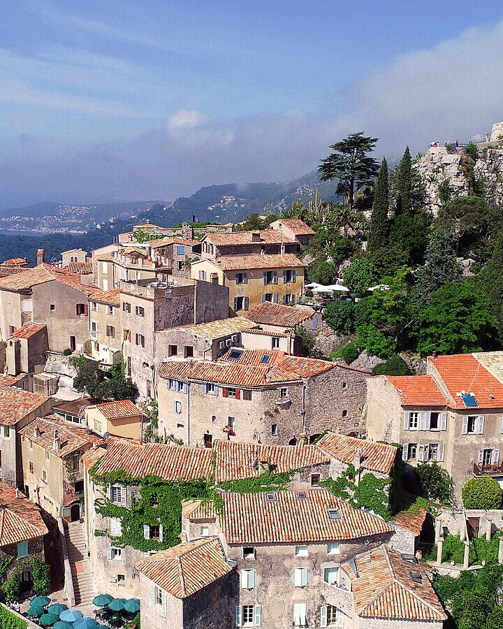 eze village circuit touristique villages côte d'azur