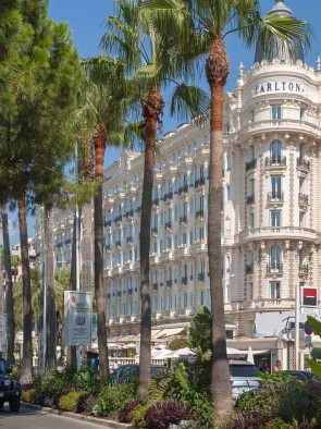 carlton Cannes circuit touristique nice cannes côte d'azur