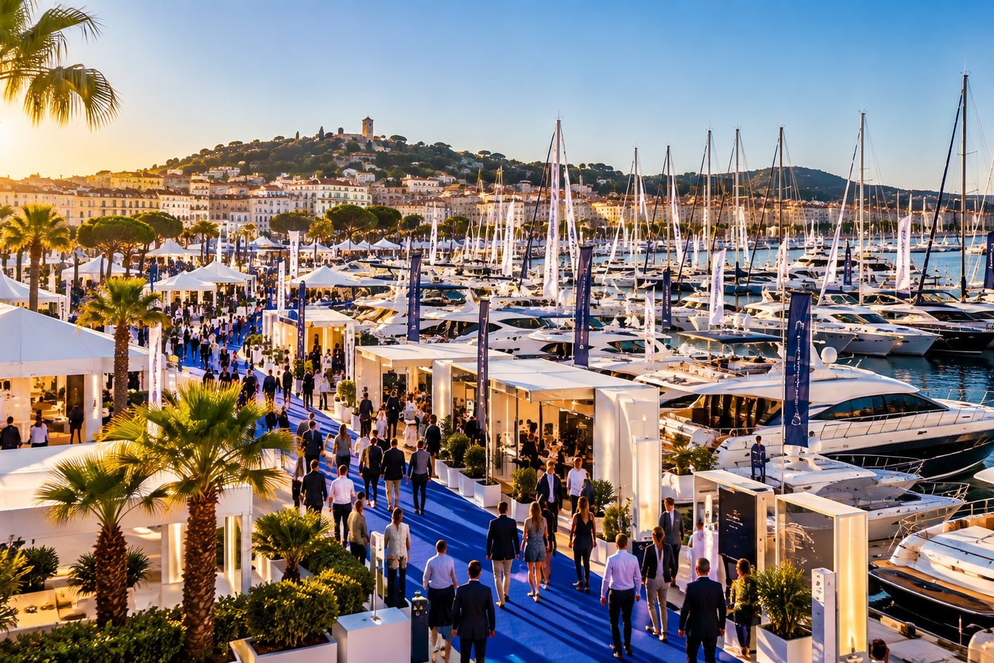cannes yachting festival sandro ferrari taxi